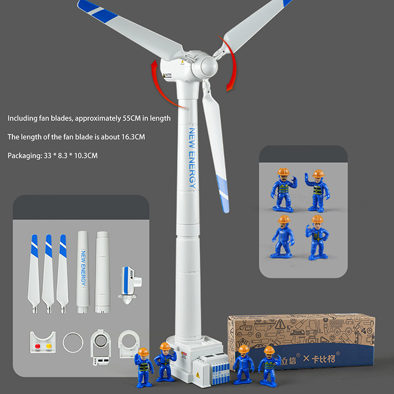 Science Kit - Kids' Wind Turbine Model Simulation Toy