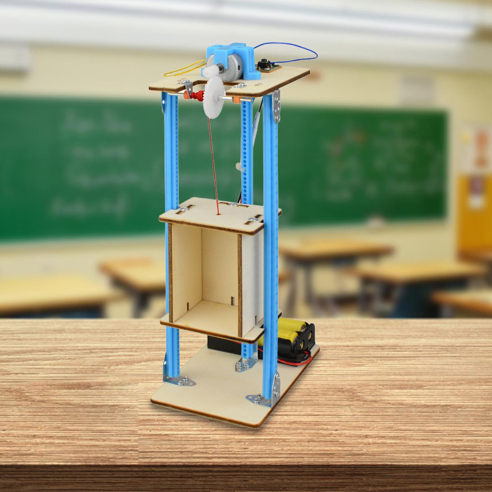 DIY Wooden Elevator Toy Model  - Science Project Kit review and price