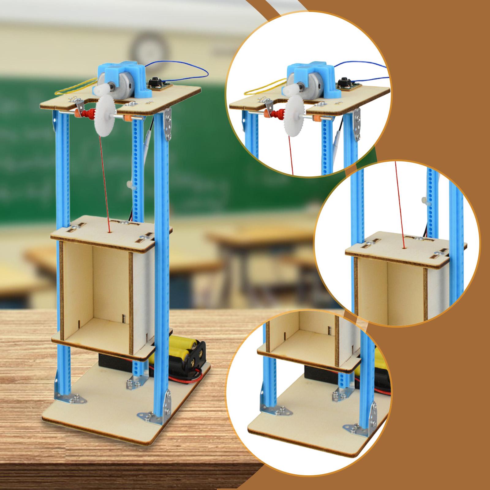 DIY Wooden Elevator Toy Model  - Science Project Kit review and price