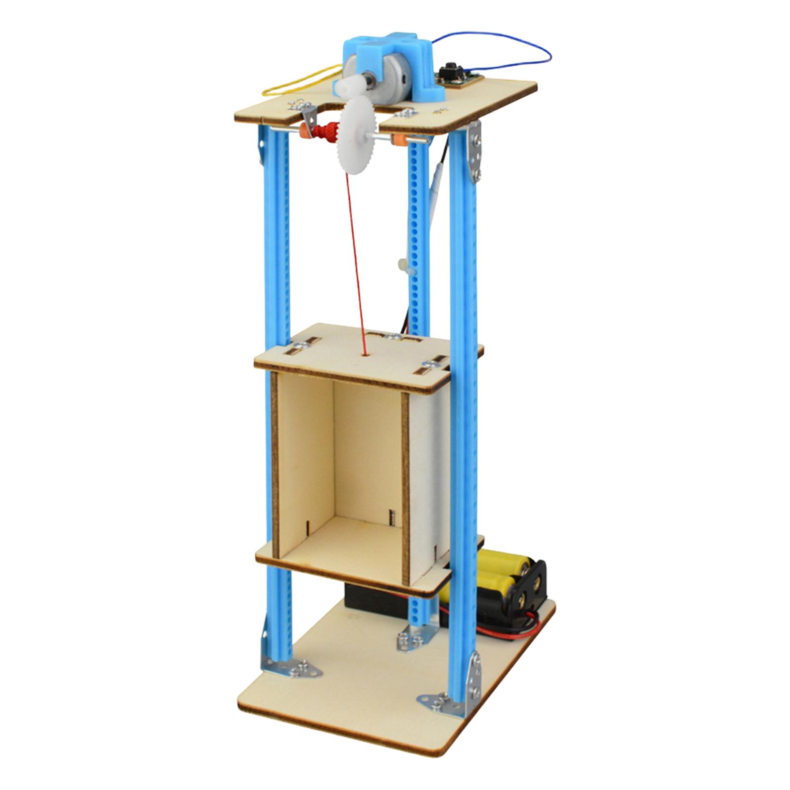 DIY Wooden Elevator Toy Model  - Science Project Kit review and price