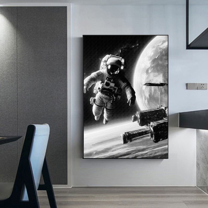 NASA Retro Space Canvas Print  - Star Map Poster review and price