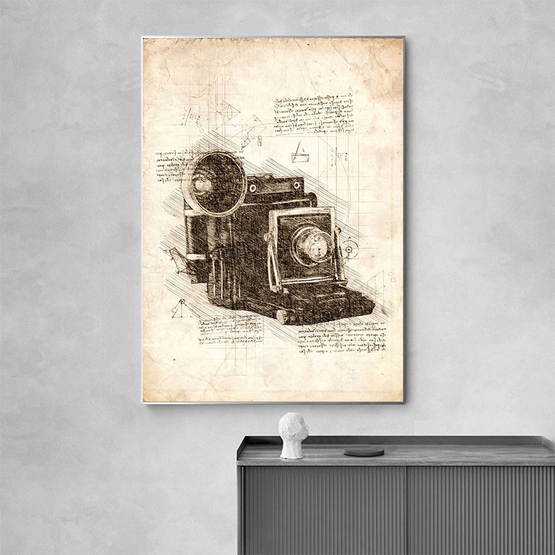 Vintage Abstract Da Vinci Insp - Star Map Poster review and price