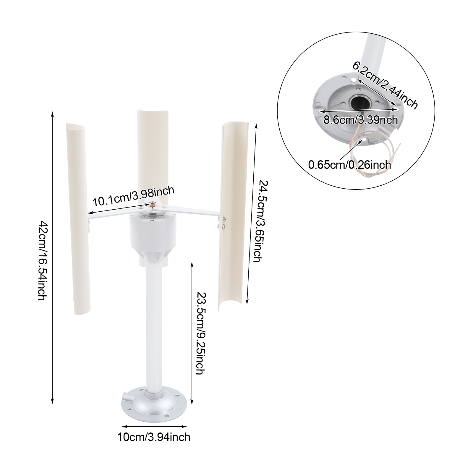 Vertical Axis Wind Turbine Gen - Science Project Kit review and price