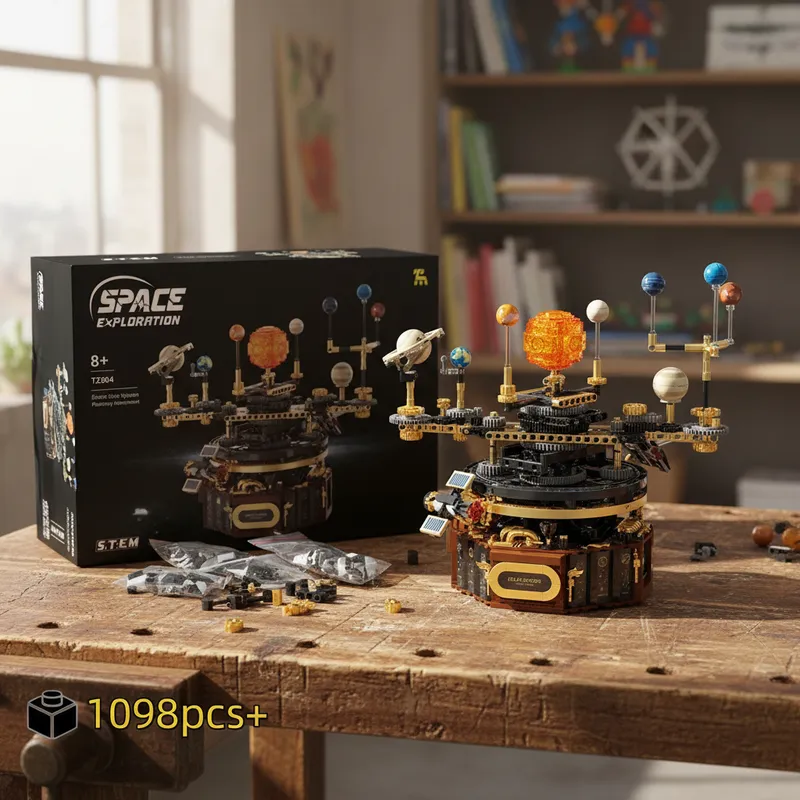 FUNXINEE 1098pcs Technical Sol - Solar System Orrery review and price