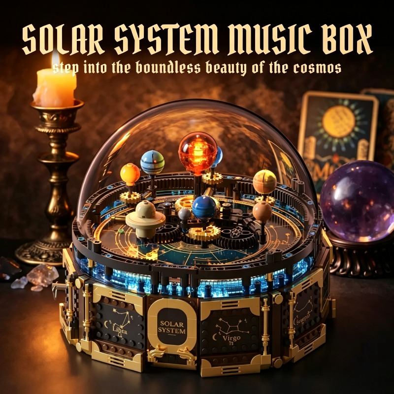 Solar System Music Box Buildin - Solar System Orrery review and price