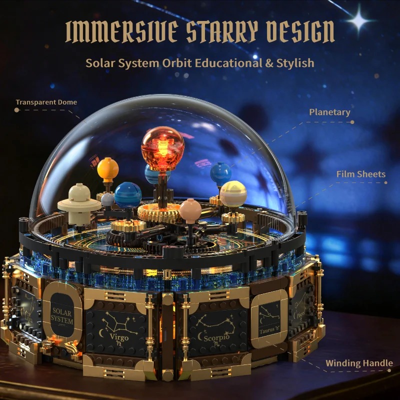 Solar System Music Box Buildin - Solar System Orrery review and price