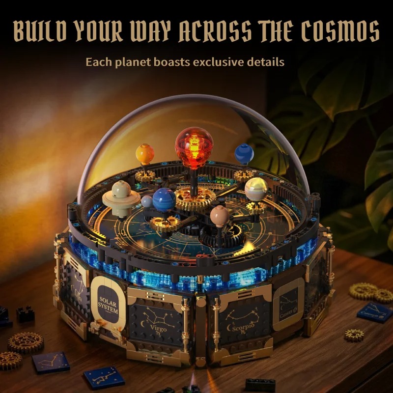 Solar System Music Box Buildin - Solar System Orrery review and price