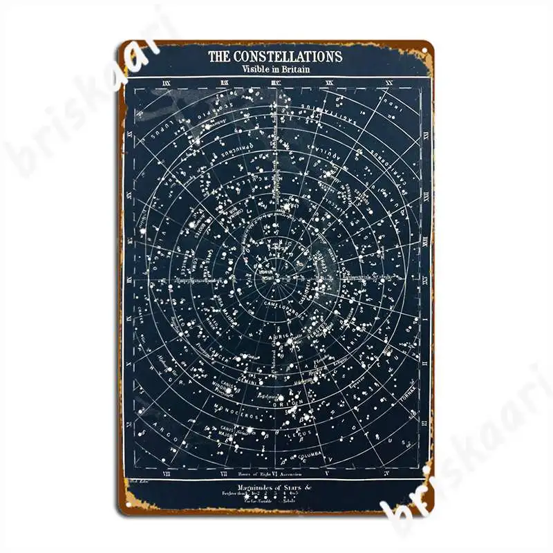 Vintage Star Constellations Ma - Star Map Poster review and price