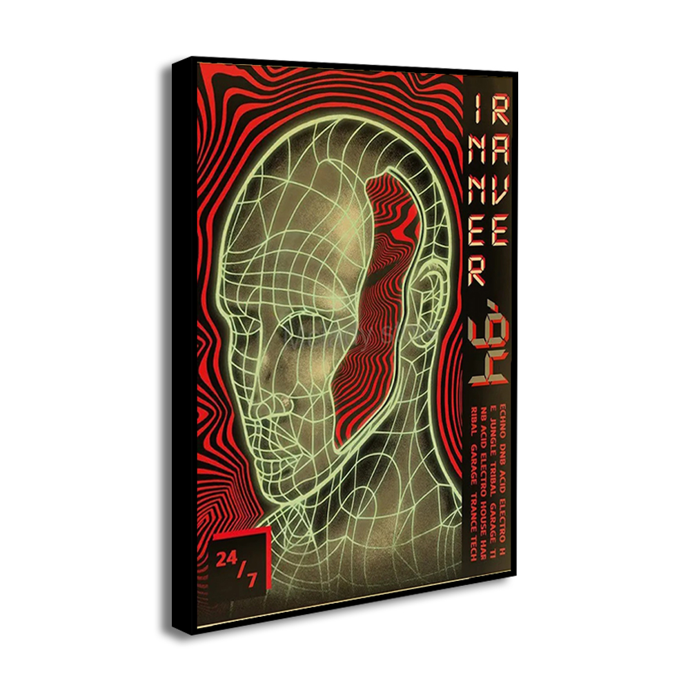 Psychedelic Acid Graphic Canva - Star Map Poster review and price