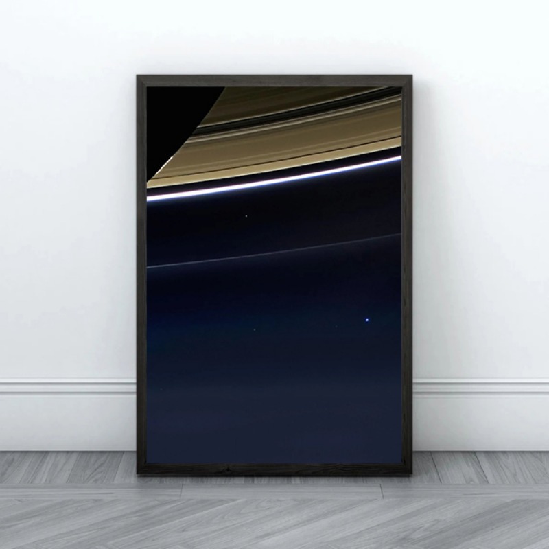 Pale Blue Dot Print Poster Voy - Star Map Poster review and price