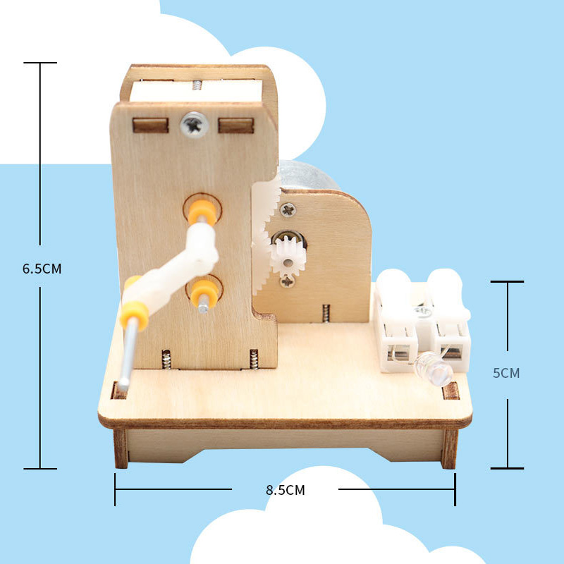 DIY Mini Hand Generator DIY Sc - Science Project Kit review and price