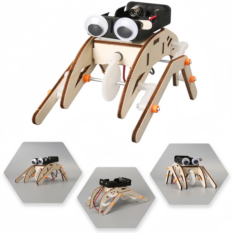 Diy Handmade Walking Spider Ro - Science And Invention review and price