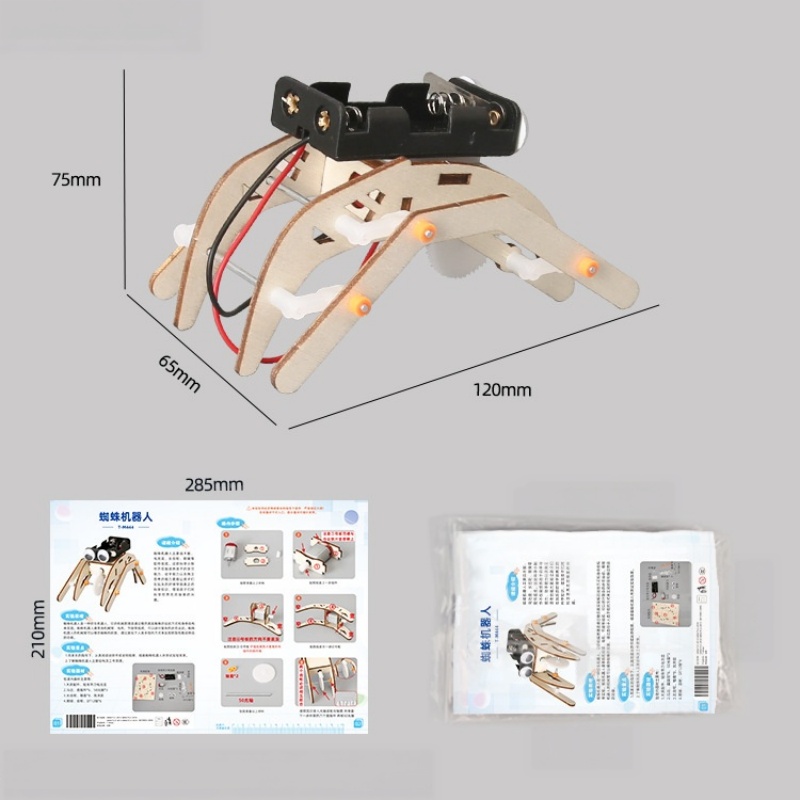 Diy Handmade Walking Spider Ro - Science And Invention review and price