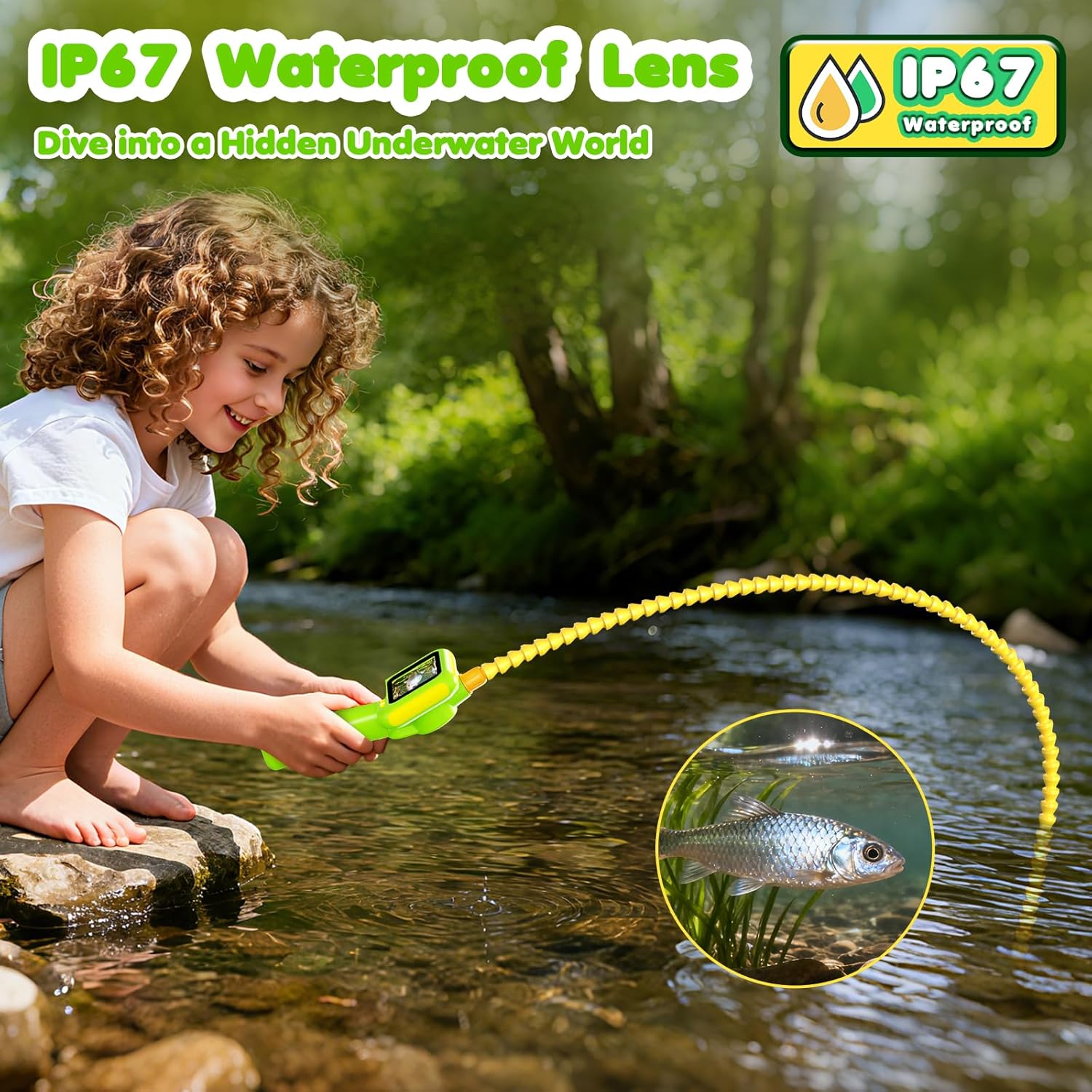Endoscope for Kids, Borescope  - Science Kit review and price