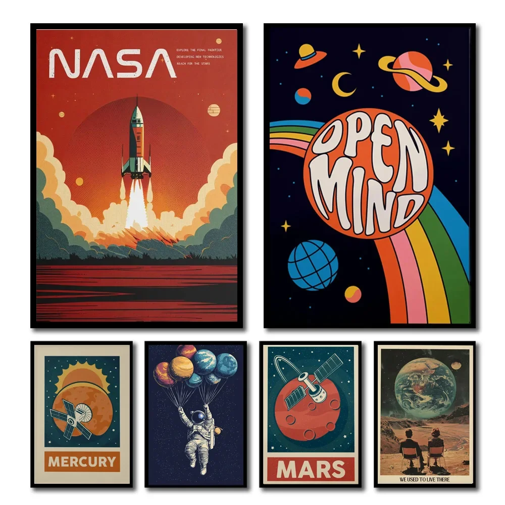 1pc Retro Solar System Planet  - Star Map Poster review and price